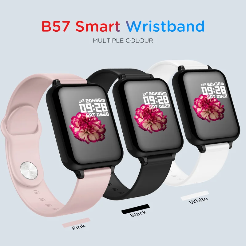 B57 Women Smartwatch Waterproof For iPhone Phone Smart Watches Sports Heart Rate Monitor Blood Pressure Functions For Kid PK iwo
B57 Women Smartwatch Waterproof For iPhone Phone Smart Watches Sports Heart Rate Monitor Blood Pressure Functions For Kid PK iwo