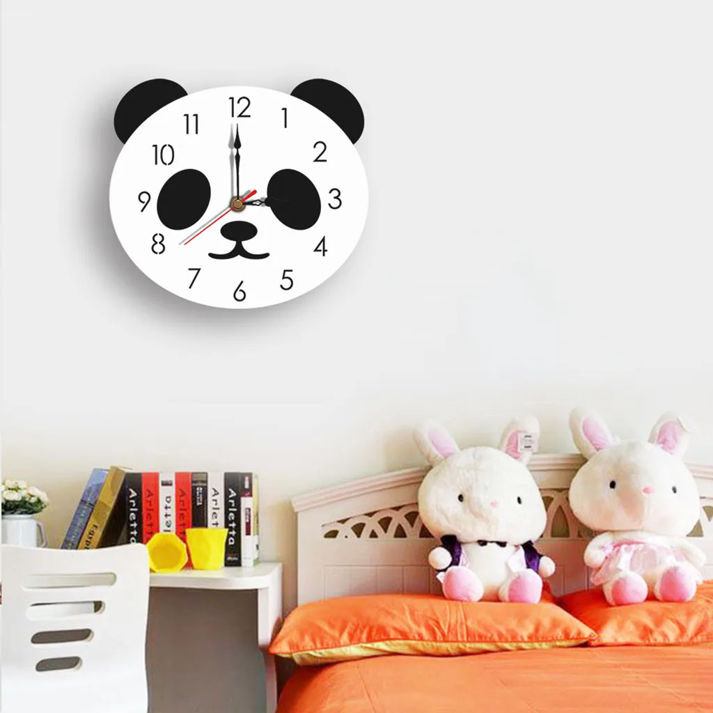 Clock Panda Creative Cartoon Panda Wall Clock Silence Acrylic Kids Childs Rooms Decor Cute L515
Clock Panda Creative Cartoon Panda Wall Clock Silence Acrylic Kids Childs Rooms Decor Cute L515