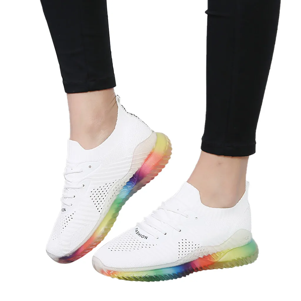 SIKETU white sneakers women Trend Rainbow Jelly sole sport shoes woman outdoor jogging increase womens#g30
SIKETU white sneakers women Trend Rainbow Jelly sole sport shoes woman outdoor jogging increase womens#g30
