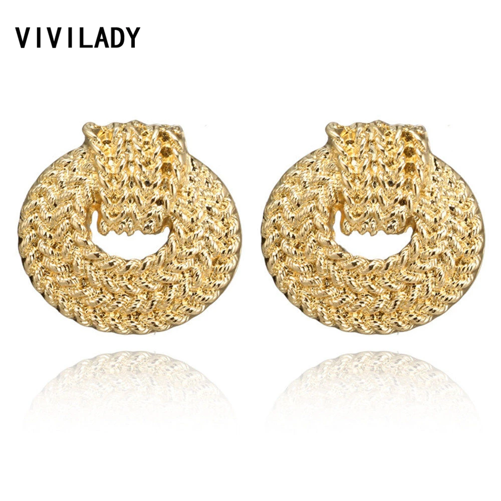 VIVILADY Bohemian Geometric Neo Gothic Stud Earrings Women Gold Silver Color African Wedding Brincos Bijoux Jewelry Party Gifts
VIVILADY Bohemian Geometric Neo Gothic Stud Earrings Women Gold Silver Color African Wedding Brincos Bijoux Jewelry Party Gifts