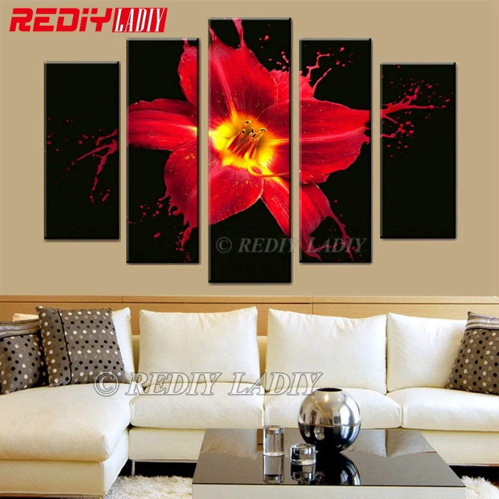 DIY Diamond Painting Triptych 5D Diamond Embroidery Flowers Pattern 5 Panels Modular Picture Wall Art Rhinestones Cross Stitch
DIY Diamond Painting Triptych 5D Diamond Embroidery Flowers Pattern 5 Panels Modular Picture Wall Art Rhinestones Cross Stitch