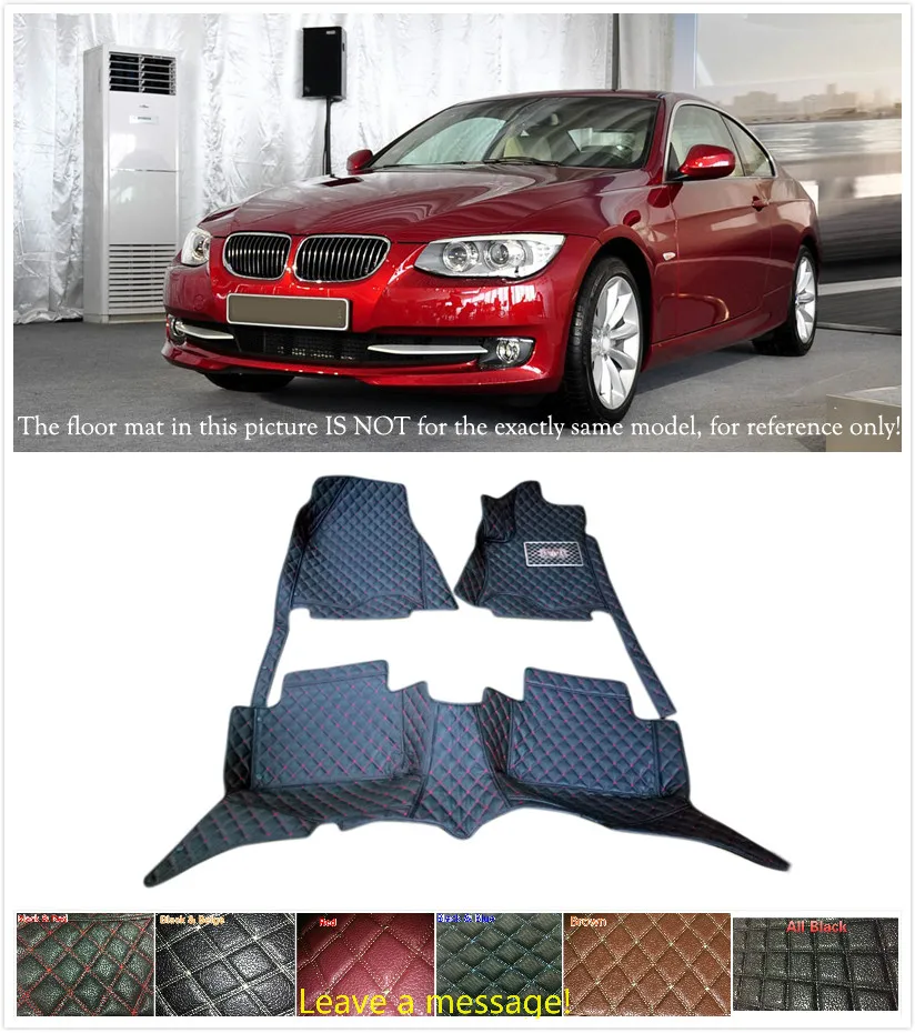 5 Seats Customs Car Floor Mat Leather Waterproof Front & Rear Floor Mats Carpets 1 set for BMW 3 series E90 2010 2011 2012
5 Seats Customs Car Floor Mat Leather Waterproof Front & Rear Floor Mats Carpets 1 set for BMW 3 series E90 2010 2011 2012