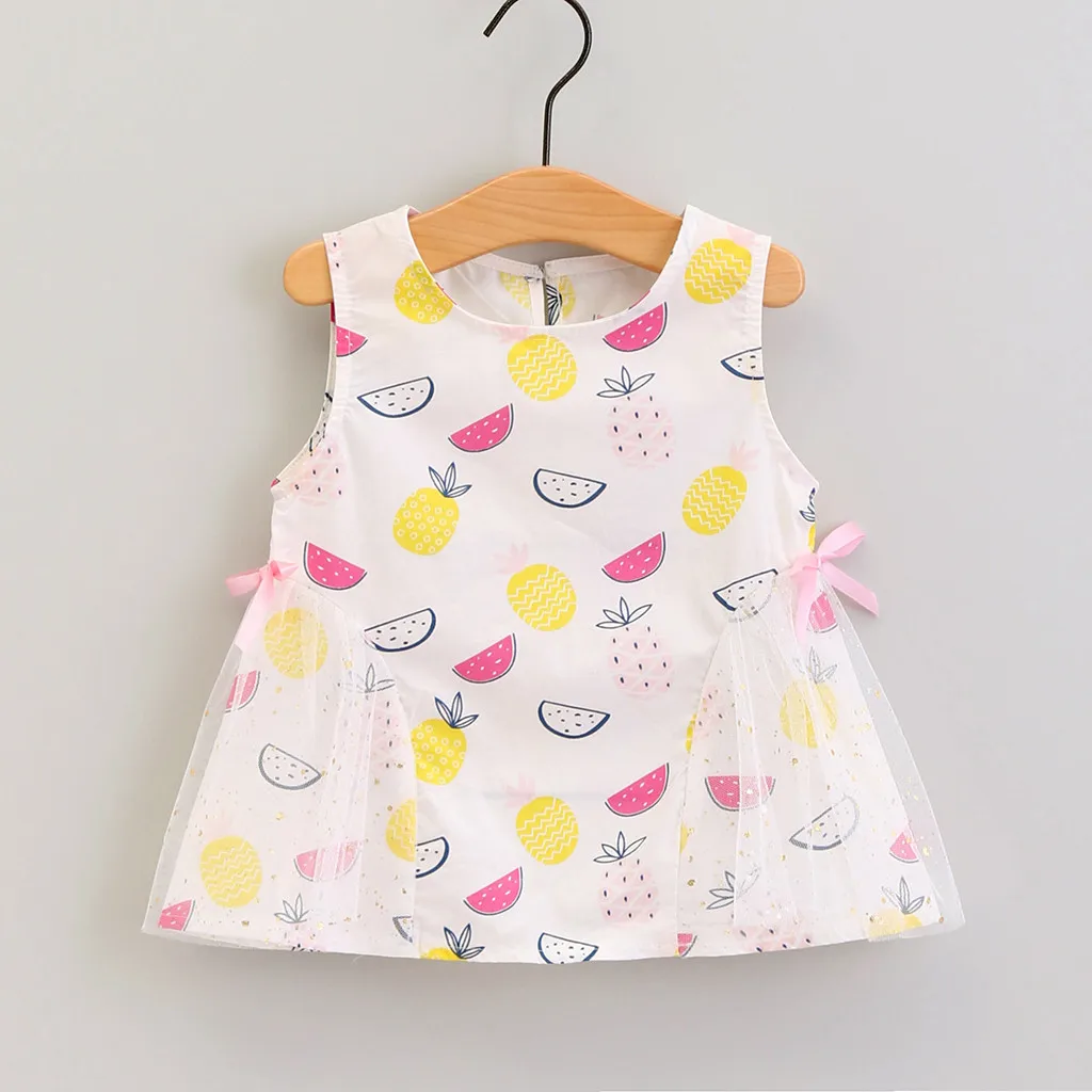 Фото Летняя одежда для маленьких девочек платье новорожденных милое принцессы | Платья для девочек (33044813362)