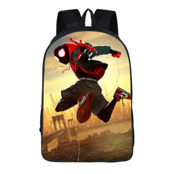 Spider Man: Into the Spider Verse 3D Print Spider-Man Backpack Kids School Bags For Boys girls Child Backpacks Children Knapsack
Spider Man: Into the Spider Verse 3D Print Spider-Man Backpack Kids School Bags For Boys girls Child Backpacks Children Knapsack