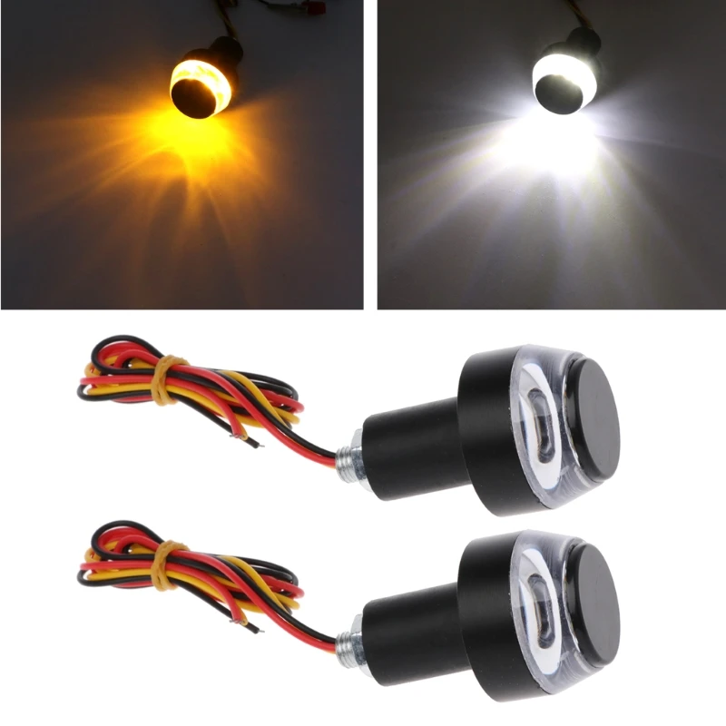 LED Handlebar Motorcycle Turn Signal Light Amber Indicator Flasher Blinker Grip Balaclava
LED Handlebar Motorcycle Turn Signal Light Amber Indicator Flasher Blinker Grip Balaclava