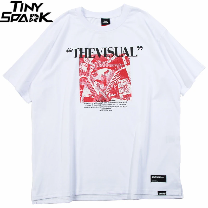 Men Streetwear T Shirt Hip Hop Retro Painting Print T-Shirt 2019 Summer Short Sleeve Fashion Tshirt Loose HipHop Tops Tee Cotton
Men Streetwear T Shirt Hip Hop Retro Painting Print T-Shirt 2019 Summer Short Sleeve Fashion Tshirt Loose HipHop Tops Tee Cotton