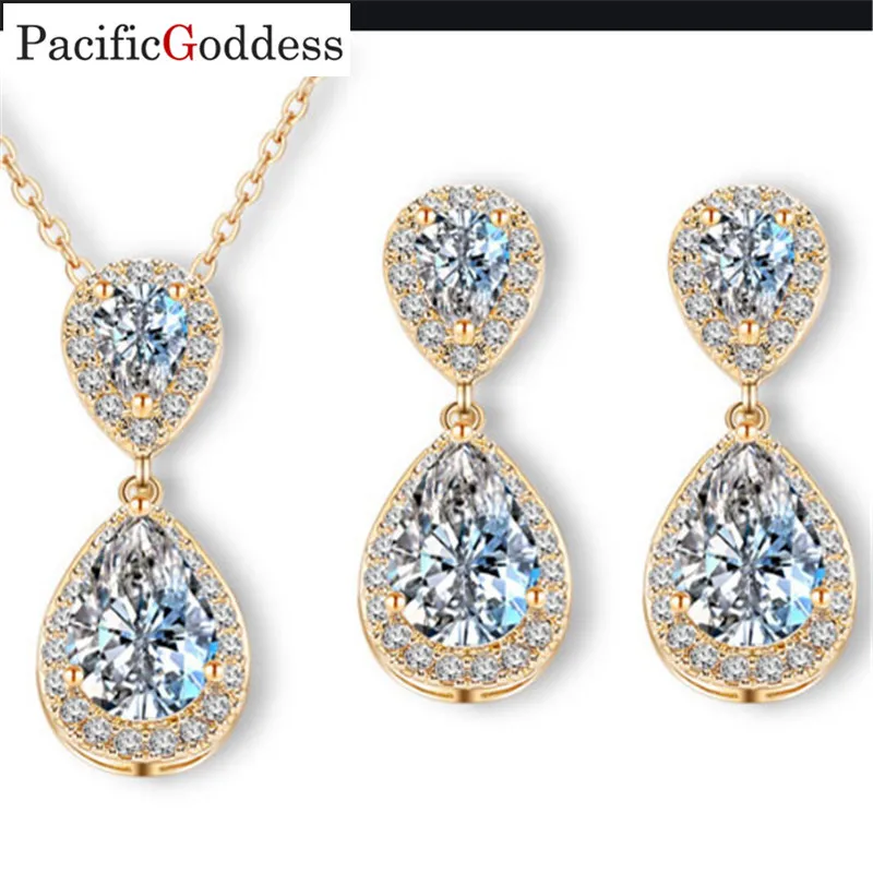 pacificgoddess Wedding earrings Necklace fine jewelry set many color jewelry can select nice sharp
pacificgoddess Wedding earrings Necklace fine jewelry set many color jewelry can select nice sharp