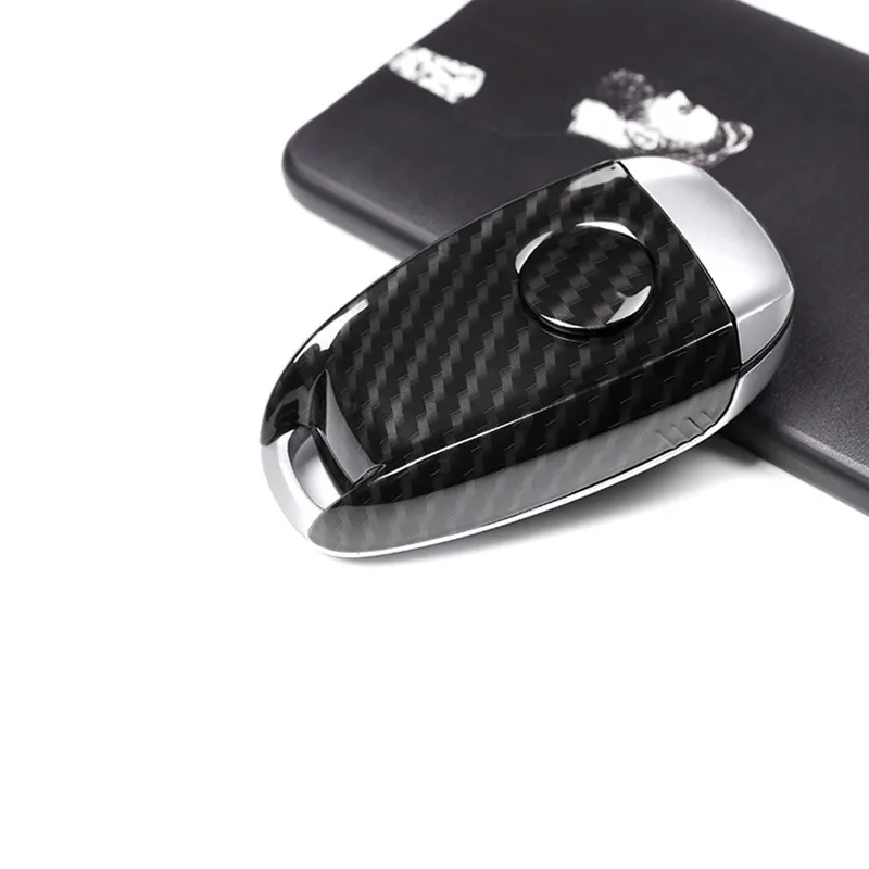 Carbon Fiber Style ABS Plastic Car Key Case Shell Replacement Cover for Alfa Romeo Giulia Stelvio 2017 2018 Stickers Accessories
Carbon Fiber Style ABS Plastic Car Key Case Shell Replacement Cover for Alfa Romeo Giulia Stelvio 2017 2018 Stickers Accessories