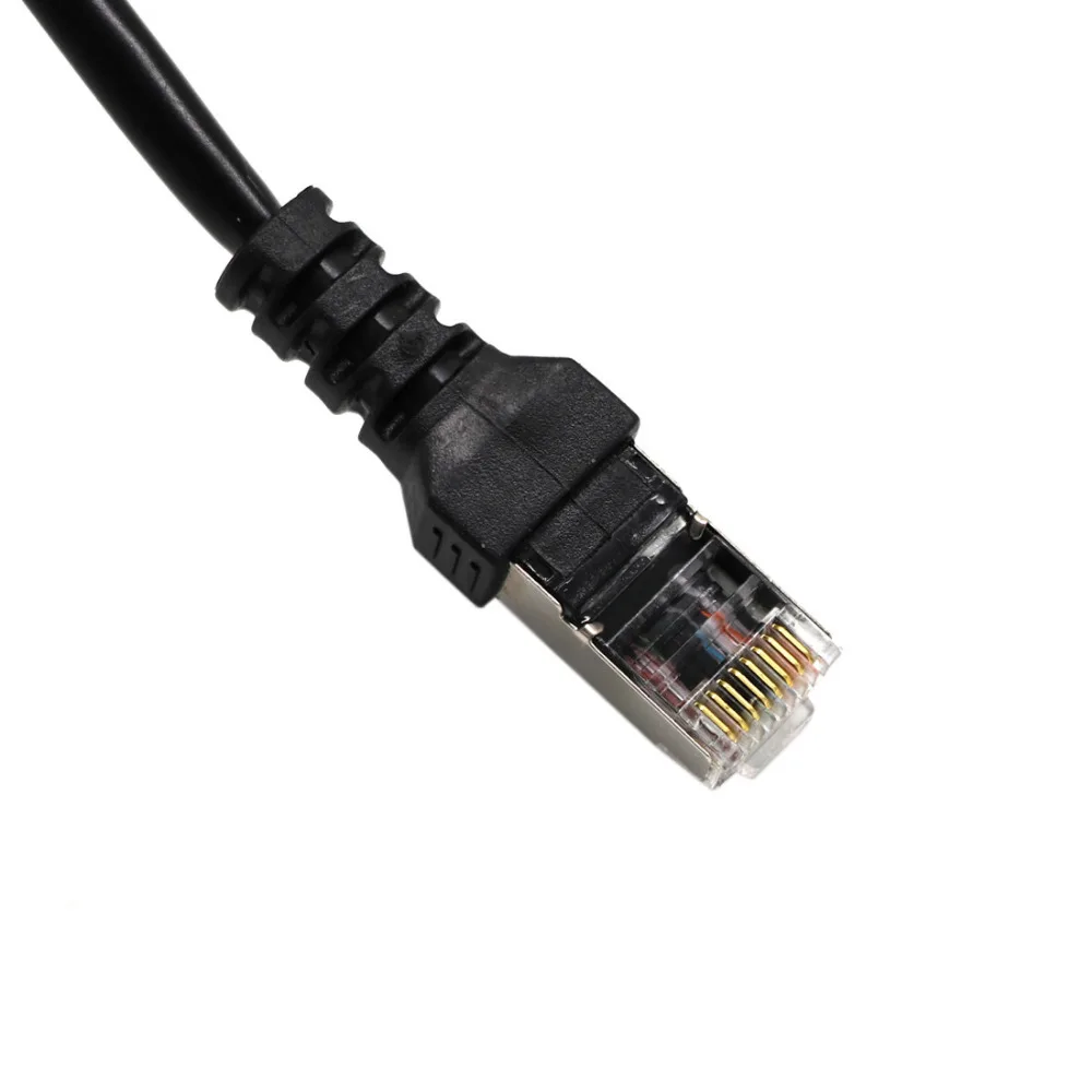 1 to 3 Socket LAN Ethernet Network RJ45 Plug Splitter Extender Adapter Connector (4)