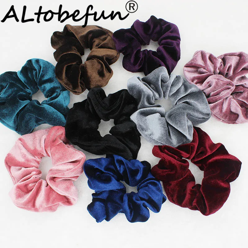 ALTOBEFUN Solid Women Scrunchies Fashion Elastic Hair Holder Girl Velour Hair Accessories Lady Hairties Hairbands BNFD046
ALTOBEFUN Solid Women Scrunchies Fashion Elastic Hair Holder Girl Velour Hair Accessories Lady Hairties Hairbands BNFD046