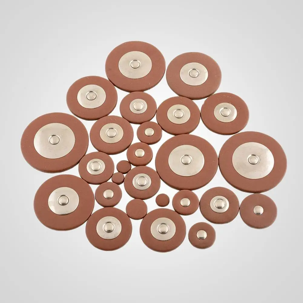 26pcs Alto Saxophone Coffee Color Pads Replacement Repair Synthetic Leather Pads for Saxophone Accessories Replacement Pads
26pcs Alto Saxophone Coffee Color Pads Replacement Repair Synthetic Leather Pads for Saxophone Accessories Replacement Pads