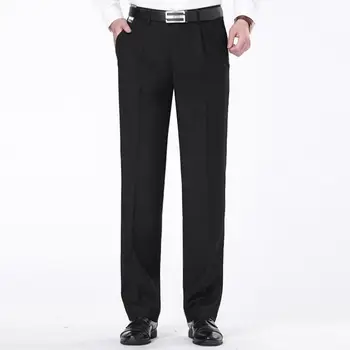 Fashion Men's Dress Pants Solid Business Casual Slim Fit Pantalon High quality soft Classic Black Suit Trousers Wedding Pants
Fashion Men's Dress Pants Solid Business Casual Slim Fit Pantalon High quality soft Classic Black Suit Trousers Wedding Pants