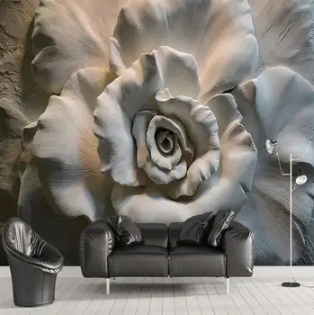 Custom Mural Wallpaper Wall Painting 3D Relief Rose Flower Wallpaper For Living Room Sofa TV Background Wall Mural Home Decor 3D
Custom Mural Wallpaper Wall Painting 3D Relief Rose Flower Wallpaper For Living Room Sofa TV Background Wall Mural Home Decor 3D