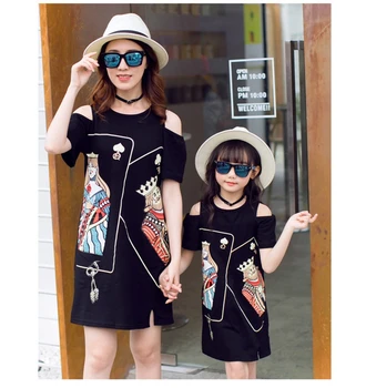 Mother And Daughter Clothes Summer Holiday black Dress Family Clothing mom and me dress
Mother And Daughter Clothes Summer Holiday black Dress Family Clothing mom and me dress