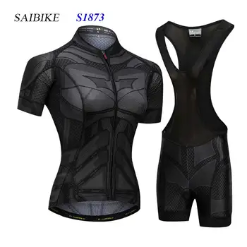Super Hero cycling jersey sets black batman maillot ciclismo women summer short sleeves cycling clothing bike bicycle sport wear
Super Hero cycling jersey sets black batman maillot ciclismo women summer short sleeves cycling clothing bike bicycle sport wear