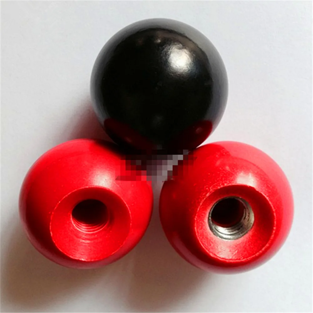 2 Pcs M6-M12 Diameter Plastic Bakelite Ball Handle Ball Red Black Ball Stick Handle Knobs
2 Pcs M6-M12 Diameter Plastic Bakelite Ball Handle Ball Red Black Ball Stick Handle Knobs
