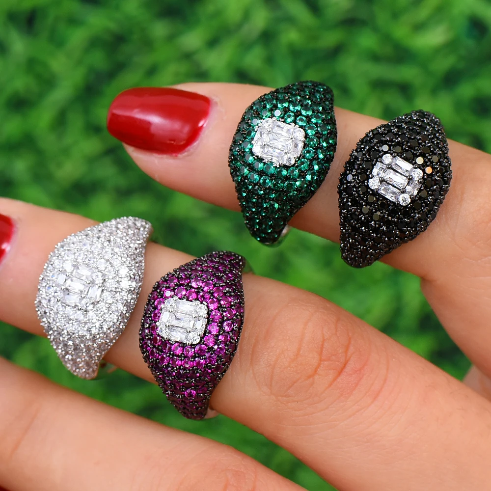 missvikki femme 2019 Rings Full Charm Handmade Prong CZ Jewelry for Women Wedding Engagement Fingers Jewelry Luxury Rings
missvikki femme 2019 Rings Full Charm Handmade Prong CZ Jewelry for Women Wedding Engagement Fingers Jewelry Luxury Rings
