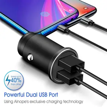 Mini USB Car Charger Adapter 3.1A Digital LED Chargeur Universal Dual USB Auto Phone Charger for Huawei Xiaomi Samsung iPhone
Mini USB Car Charger Adapter 3.1A Digital LED Chargeur Universal Dual USB Auto Phone Charger for Huawei Xiaomi Samsung iPhone