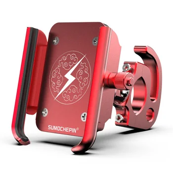 SEWS-Mtb Cycling Road Bicycle Phone Holder Aluminum Alloy 360 Degree Rotation Motorcycle Bicycle Mobile Phone Support Bike Hol 
SEWS-Mtb Cycling Road Bicycle Phone Holder Aluminum Alloy 360 Degree Rotation Motorcycle Bicycle Mobile Phone Support Bike Hol