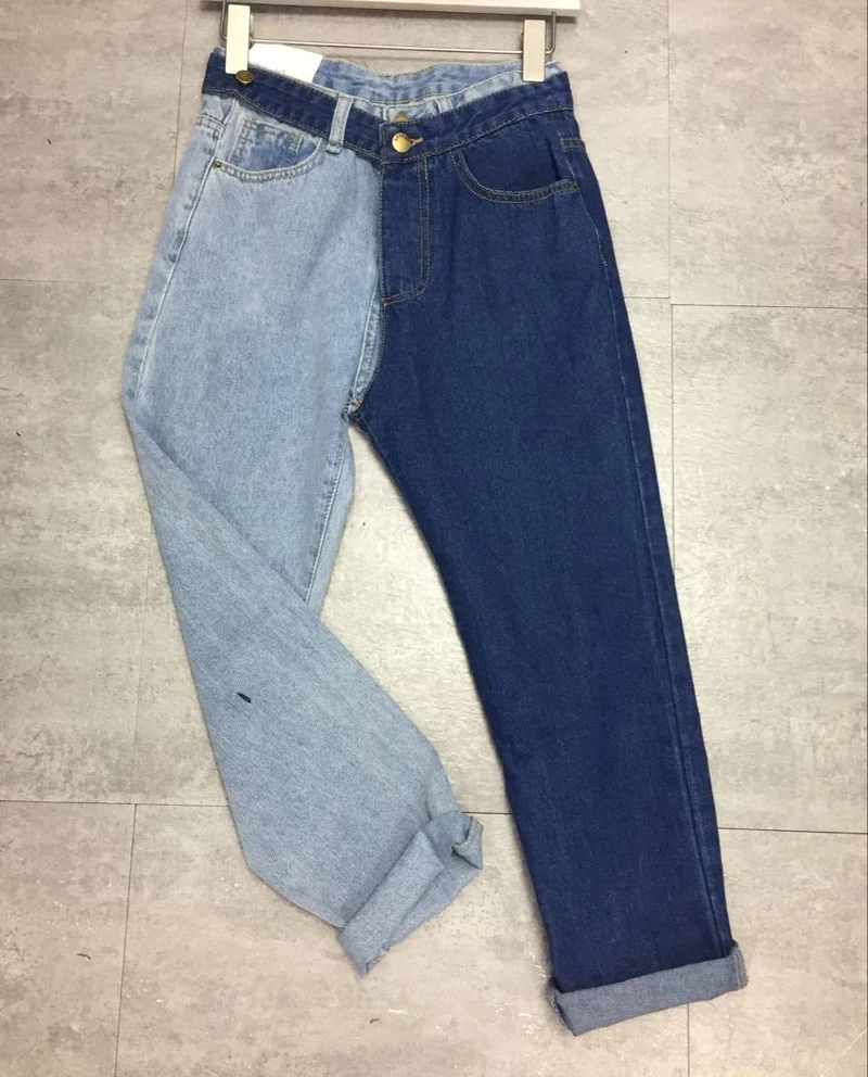 Z-ZOUX Women Pant Jeans Woman Irregular Color Matching Fake Two Pieces Womans Jeans Denim High Waist Ankle-Length Denim Pants
Z-ZOUX Women Pant Jeans Woman Irregular Color Matching Fake Two Pieces Womans Jeans Denim High Waist Ankle-Length Denim Pants