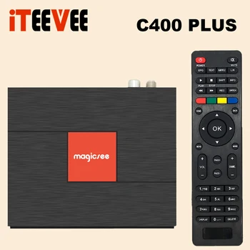 Magicsee C400 Plus Hybrid S2 + T2 + C TV Box Amlogic S912 Android 7.1.2 3GB RAM 32GB ROM 2.4G+5G WiFi 100Mbps BT4.1 PVR
Magicsee C400 Plus Hybrid S2 + T2 + C TV Box Amlogic S912 Android 7.1.2 3GB RAM 32GB ROM 2.4G+5G WiFi 100Mbps BT4.1 PVR