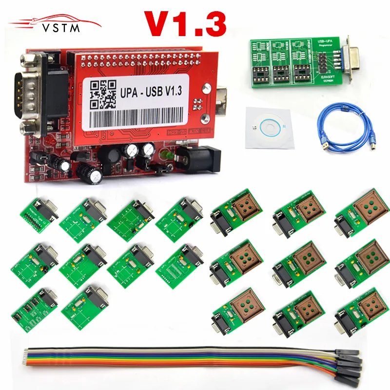 UPA USB Programmer Diagnostic-tool UPA-USB V1.3 ECU Programmer UPA USB V1.3 With Full Adapter
UPA USB Programmer Diagnostic-tool UPA-USB V1.3 ECU Programmer UPA USB V1.3 With Full Adapter