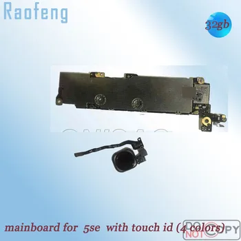 Raofeng Unlocked for Iphone 5SE motherboard with Touch ID 32GB disassembled mainboard IOS systemwith chips Logic Board
Raofeng Unlocked for Iphone 5SE motherboard with Touch ID 32GB disassembled mainboard IOS systemwith chips Logic Board