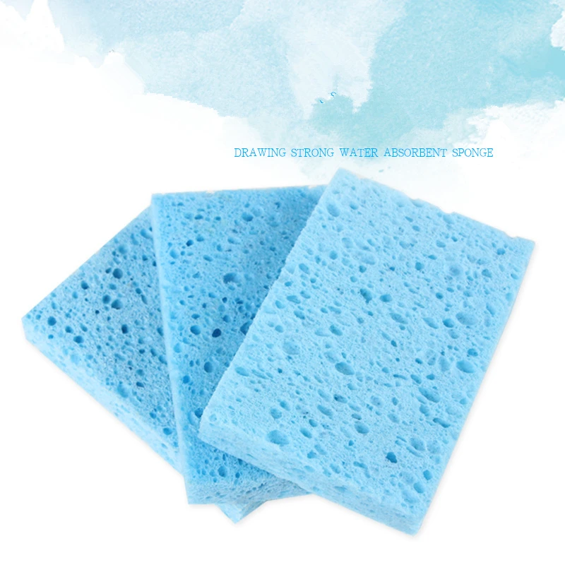 1 pc Watercolor Brush Sponge Soft Magic Sponge For Watercolor/Gouache/Acrylic Painting Cleaning Tool Water Absorbent Sponge
1 pc Watercolor Brush Sponge Soft Magic Sponge For Watercolor/Gouache/Acrylic Painting Cleaning Tool Water Absorbent Sponge