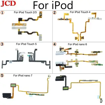 JCD Volume Button Power Switch On Off Button Flex Cable For iPod Touch 2 3 4 5 Up Down Button Replacement Part for iPod Nano 6 7
JCD Volume Button Power Switch On Off Button Flex Cable For iPod Touch 2 3 4 5 Up Down Button Replacement Part for iPod Nano 6 7