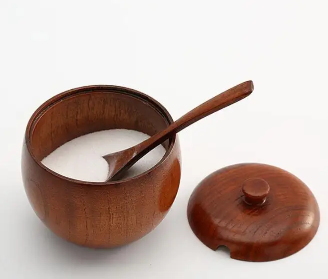 1setNatural Wood Spice Jar with Lid Fashion Sugar Bowl Salt Spice Jar Kitchen Accessories with Wood Spoon LC 031
1setNatural Wood Spice Jar with Lid Fashion Sugar Bowl Salt Spice Jar Kitchen Accessories with Wood Spoon LC 031