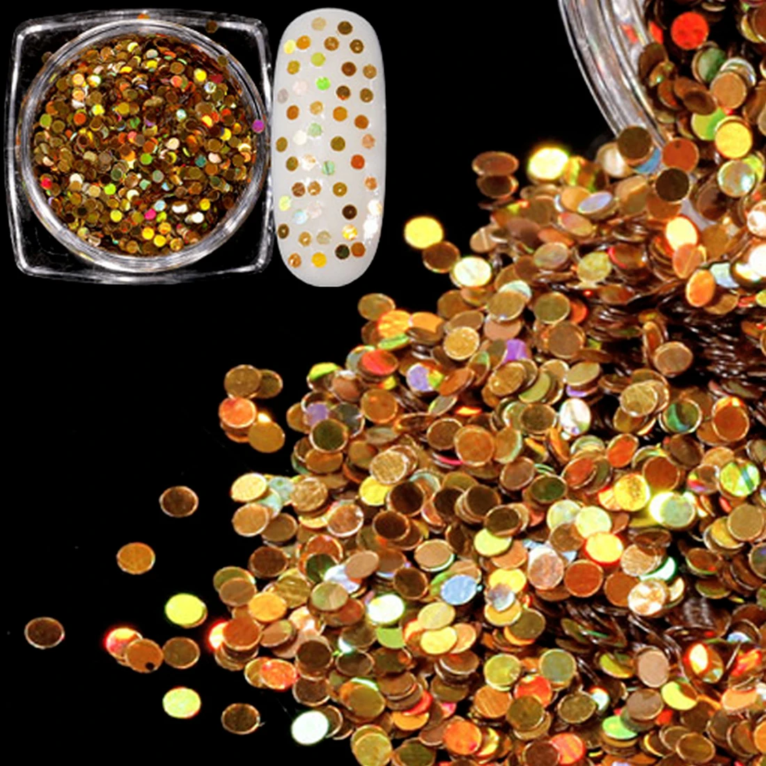 Mixed color 3D ultra-thin sequin glitter powder five-pointed star round DIY nail decoration beauty golden shiny nail patch
Mixed color 3D ultra-thin sequin glitter powder five-pointed star round DIY nail decoration beauty golden shiny nail patch