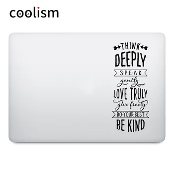 Life Philosophy Inspired Quote Laptop Sticker for Macbook Pro Air Retina 11 12 13 15 inch Surface Book Skin Mac Notebook Decal
Life Philosophy Inspired Quote Laptop Sticker for Macbook Pro Air Retina 11 12 13 15 inch Surface Book Skin Mac Notebook Decal