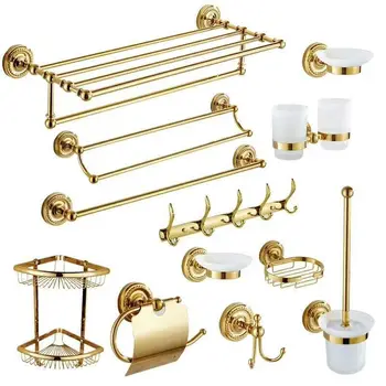 European Towel Rack Towel Rack Toilet Brush Toilet Paper Holder Bathroom Pendant Bathroom Rack Hanging Hook Mouth Cup
European Towel Rack Towel Rack Toilet Brush Toilet Paper Holder Bathroom Pendant Bathroom Rack Hanging Hook Mouth Cup