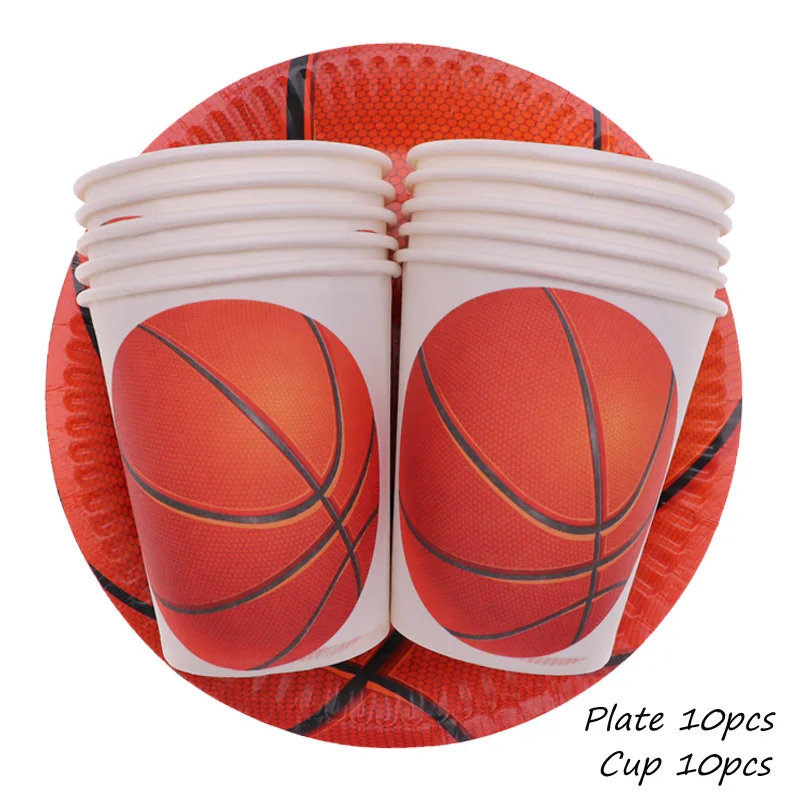 Basketball Party Disposable Tableware Set Tray Child Birthday Party Decoration Kids Supplies
Basketball Party Disposable Tableware Set Tray Child Birthday Party Decoration Kids Supplies
