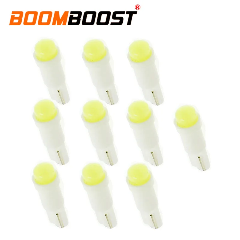 10 pieces 12 V Yellow/Blue/green/red/white T5 1 led Cob Dashboard Wedge ceramic auto Light Bulb Lamp
10 pieces 12 V Yellow/Blue/green/red/white T5 1 led Cob Dashboard Wedge ceramic auto Light Bulb Lamp