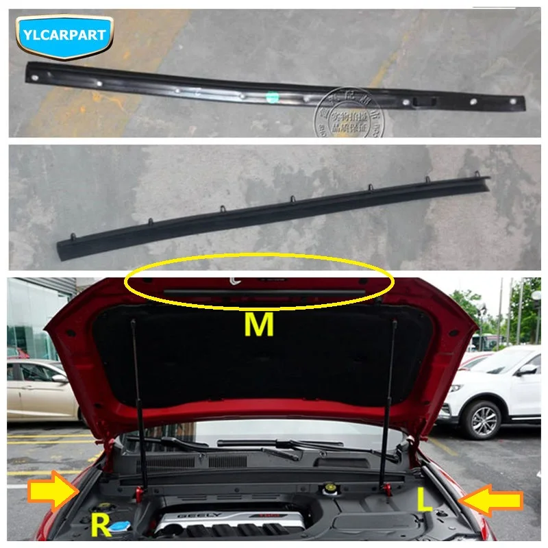 For Geely Atlas,Boyue,NL3,SUV,Proton X70,Emgrand X7 Sports,Car engine compartment hood rubber sealing strip
For Geely Atlas,Boyue,NL3,SUV,Proton X70,Emgrand X7 Sports,Car engine compartment hood rubber sealing strip
