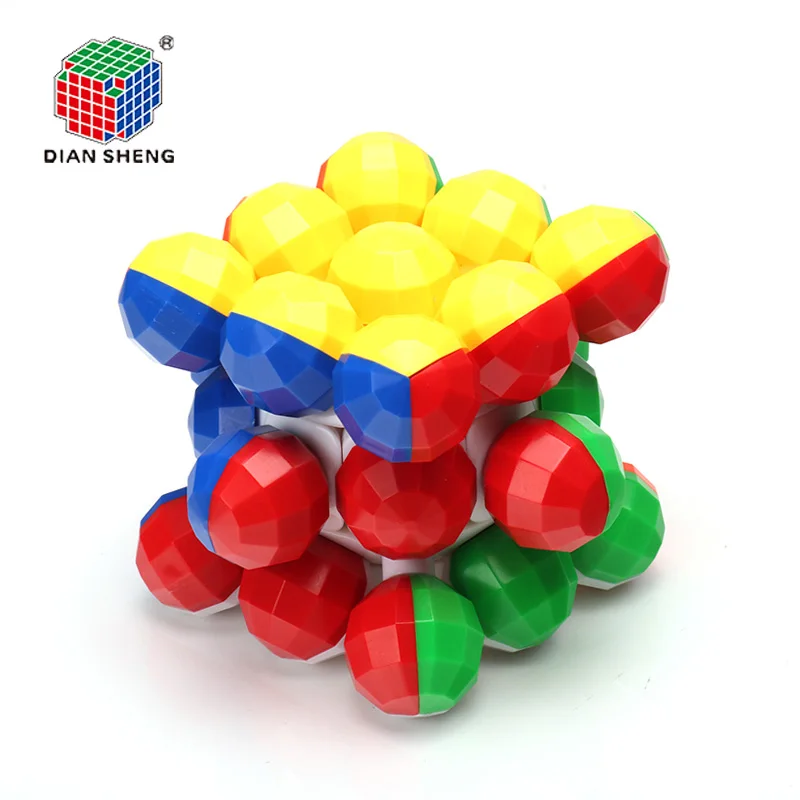 3 by 3Layer Fidget Cubes Round Ball 3x3x3 Magic Cube Stickerless Smooth Professional Educational Toys for Children Adults
3 by 3Layer Fidget Cubes Round Ball 3x3x3 Magic Cube Stickerless Smooth Professional Educational Toys for Children Adults