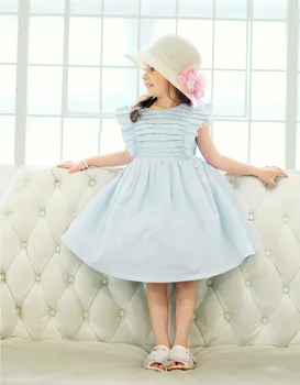 Roimyal Wholesale 2019 summer new girls bowknot short sleeve beach casual princess pure cotton blue dress free shipping
Roimyal Wholesale 2019 summer new girls bowknot short sleeve beach casual princess pure cotton blue dress free shipping