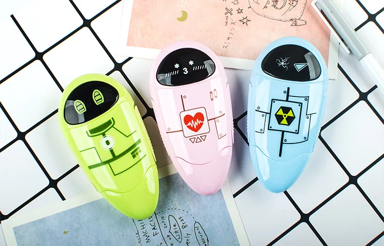 Coloffice 1piece creative cartoon correction tape cute robot modification with aliens adhensive tape school stationery random
Coloffice 1piece creative cartoon correction tape cute robot modification with aliens adhensive tape school stationery random