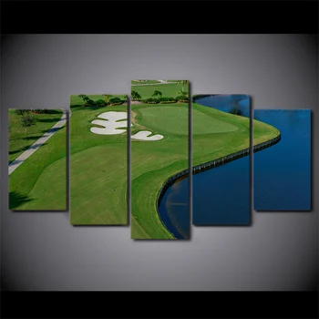 5 Piece HD Printed Golf Course Lake Framed Wall Picture Art Poster Painting On Canvas For Living Room Cuadros Abstractos
5 Piece HD Printed Golf Course Lake Framed Wall Picture Art Poster Painting On Canvas For Living Room Cuadros Abstractos