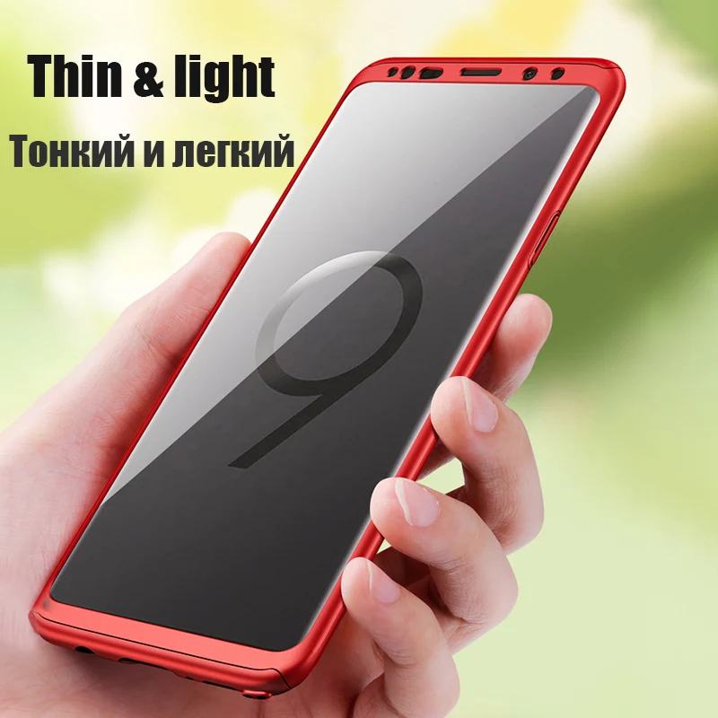 360 full case Samsung Galaxy S9 plus S8 Plus cover-6