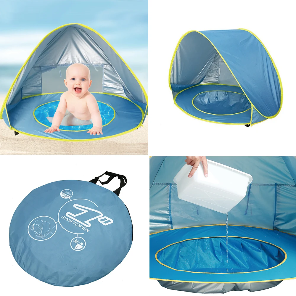 Children's tent Beach Tent For Kids UV-protecting Sunshelter Portable Pool Toy Waterproof Pop Up Awning Kid Outdoor Camping Toys
Children's tent Beach Tent For Kids UV-protecting Sunshelter Portable Pool Toy Waterproof Pop Up Awning Kid Outdoor Camping Toys