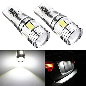 10pcs T10 501 W5W 5630 LED 6 SMD Canbus Error Free White High Power Car Auto Interior Side Wedge Light Bulb 12V 6500K
10pcs T10 501 W5W 5630 LED 6 SMD Canbus Error Free White High Power Car Auto Interior Side Wedge Light Bulb 12V 6500K
