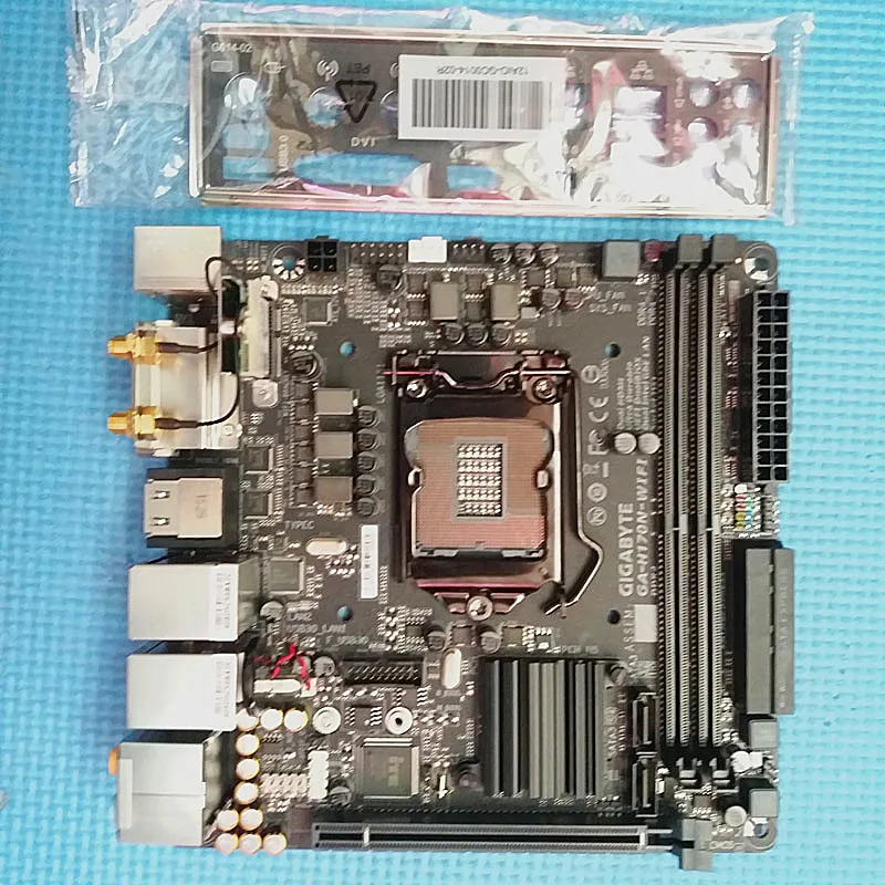 MINI-ITX ITX 17*17 HPTC для Gigabyte GA-Z170N-WiFi оригинальная б/у материнская плата Z170N-WiFi Z170 DDR4 LGA 1151