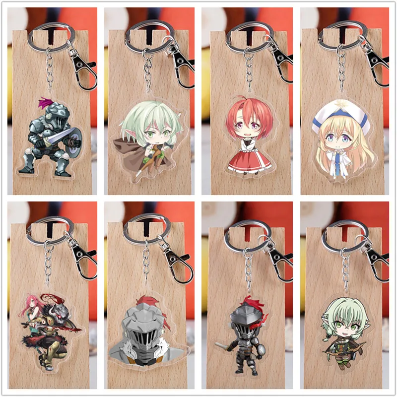 10 pcs/lot Anime Goblin Slayer Acrylic Keychain Toy Figure Priestess Bag Pendant Double sided Key Ring Gifts
10 pcs/lot Anime Goblin Slayer Acrylic Keychain Toy Figure Priestess Bag Pendant Double sided Key Ring Gifts