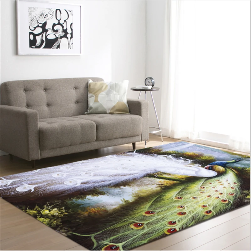 AOVOLL 2019 New Chinese Peacock Living Room Carpet 3D Effect Carpet And Rugs For Modern Living Room Bedroom And Kid Room
AOVOLL 2019 New Chinese Peacock Living Room Carpet 3D Effect Carpet And Rugs For Modern Living Room Bedroom And Kid Room