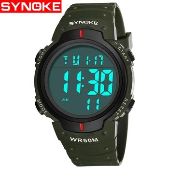 SYNOKE Luxury Brand Mens Sports Watches Dive LED Digital Military Watch Men Fashion Casual Electronics Wristwatches Male Clock
SYNOKE Luxury Brand Mens Sports Watches Dive LED Digital Military Watch Men Fashion Casual Electronics Wristwatches Male Clock