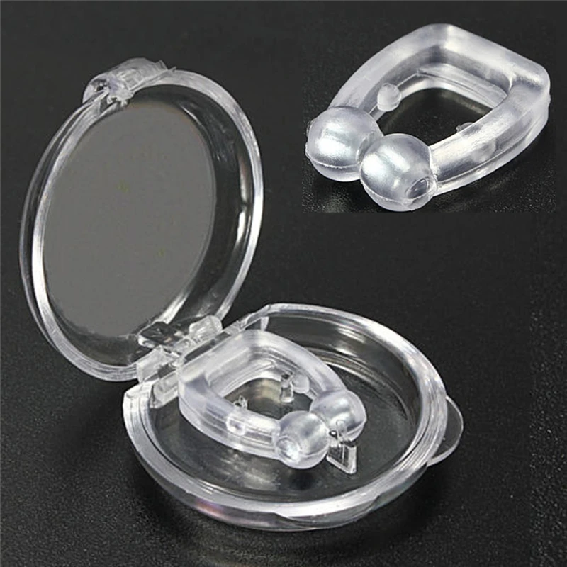 Silicone Magnetic Anti Snore Stop Snoring Nose Clip Sleep Tray Sleeping Aid Apnea Guard Night Device Apparatus With Round Case
Silicone Magnetic Anti Snore Stop Snoring Nose Clip Sleep Tray Sleeping Aid Apnea Guard Night Device Apparatus With Round Case