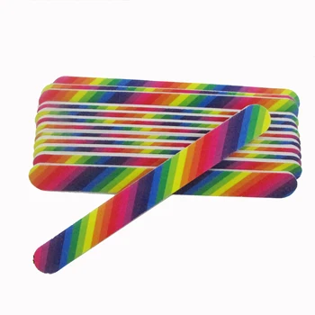50pcs Rainbow Color Nail File Buffer 100/180 Grit Double-sided Sanding Washable Nail Files Lime A Ongle Professionel
50pcs Rainbow Color Nail File Buffer 100/180 Grit Double-sided Sanding Washable Nail Files Lime A Ongle Professionel