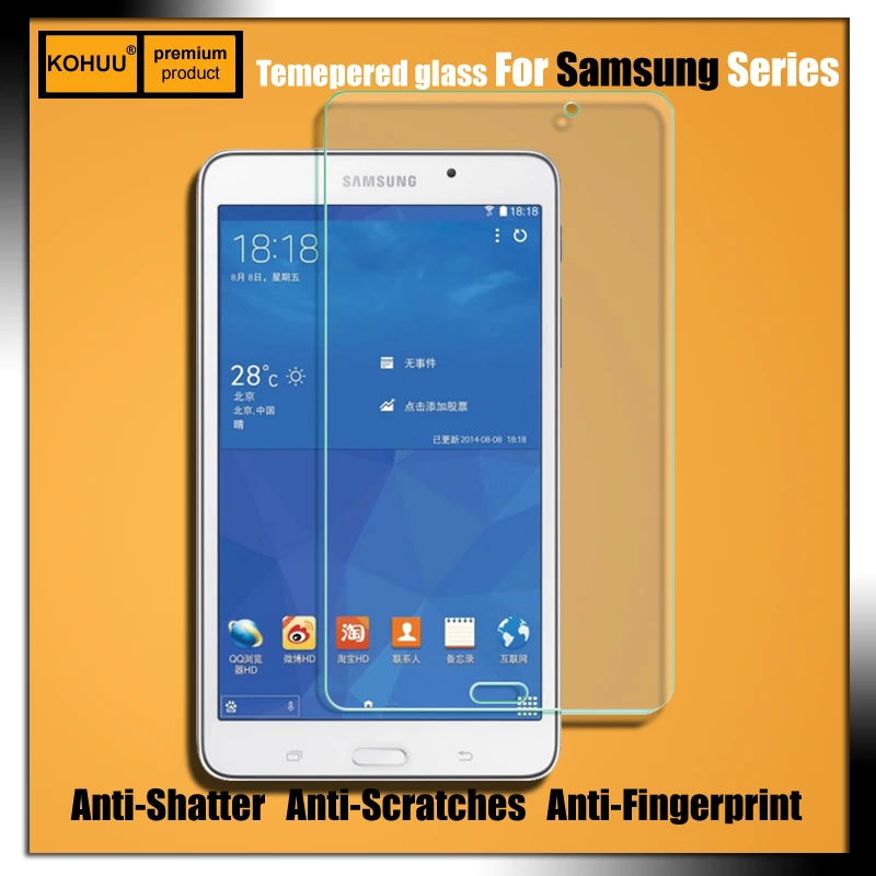 Premium Explosion-Proof 2.5D 9H Tempered Glass HD Film Screen Protector for Samsung GALAXY Tab 4 7.0 T230 SM-T231 T235
Premium Explosion-Proof 2.5D 9H Tempered Glass HD Film Screen Protector for Samsung GALAXY Tab 4 7.0 T230 SM-T231 T235